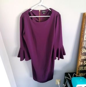 Liz Claiborne Plus Size Purple Dress